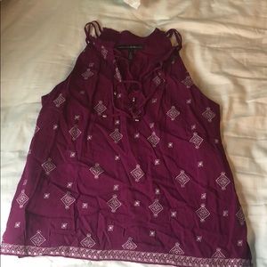 White House black market Purple tank top